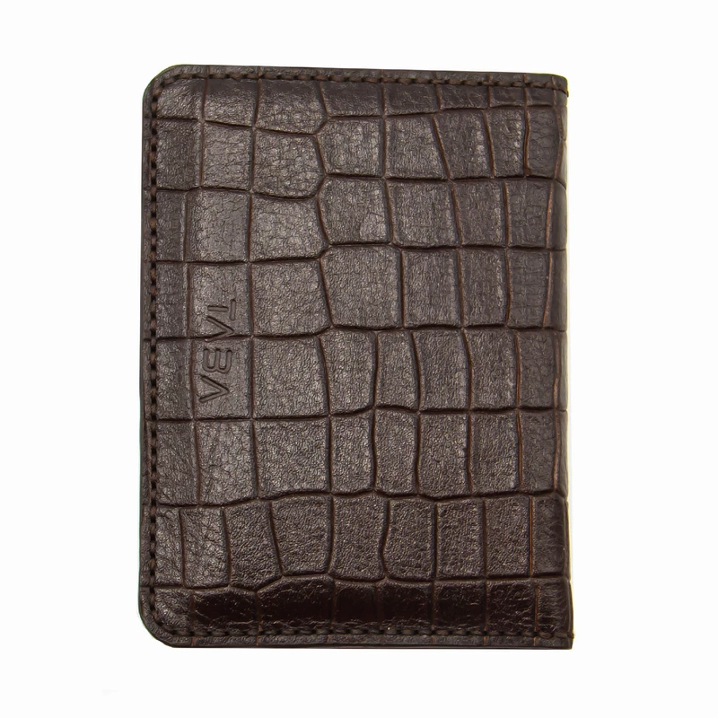 کیف پاسپورت قهوه ای