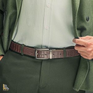کمربند چرم مردانه مدل bl-564785