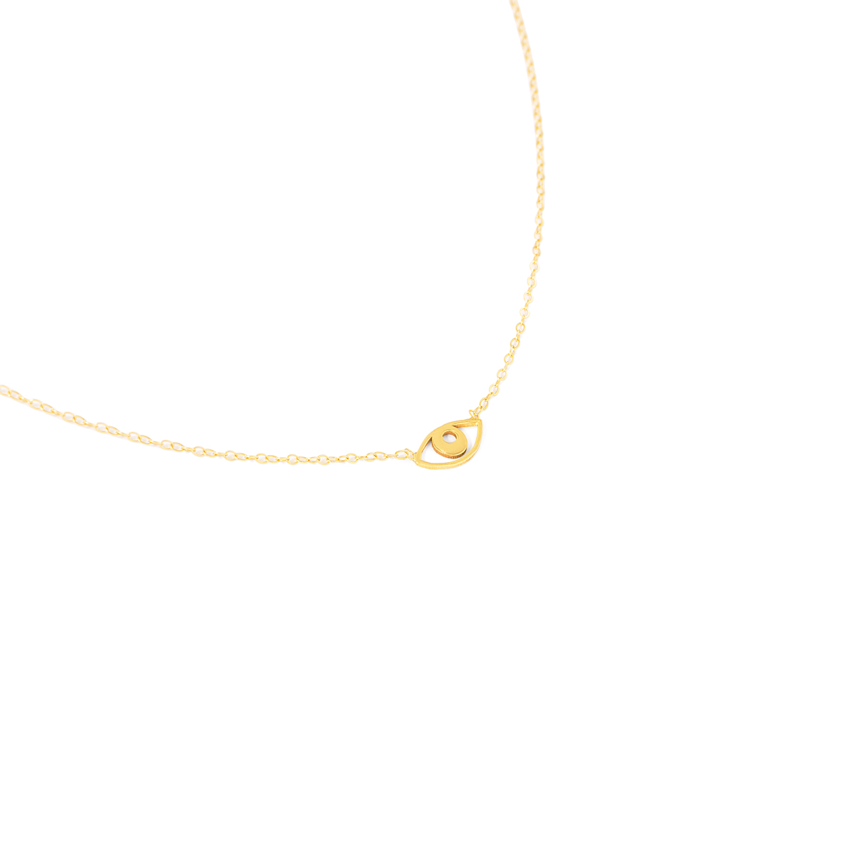 گردنبند طلا چشم