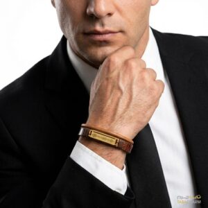 دستبند فرکانس صدا طلا