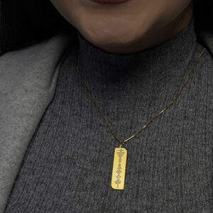 گردنبند فرکانس صدا مدل Passione