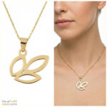 گردنبند نقره برگ