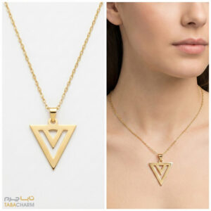 گردنبند نقره مثلث