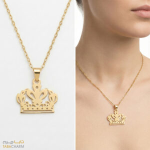گردنبند تاج زنانه