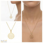 گردنبند گل خورشیدی