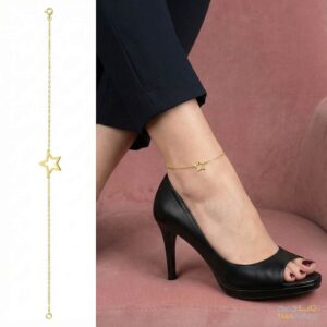 پابند نقره اب طلا