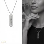 گردنبند نقره فرکانس