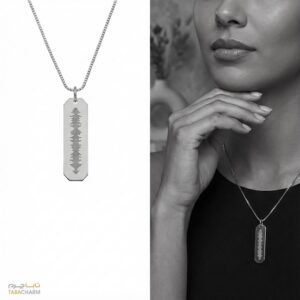 گردنبند نقره فرکانس
