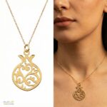گردنبند نقره انار