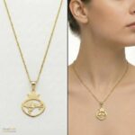 گردنبند نقره انار