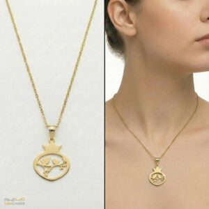 گردنبند نقره انار