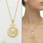 گردنبند نقره انار