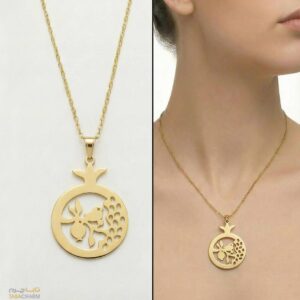 گردنبند نقره انار