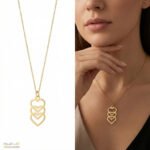 گردنبند نقره قلب